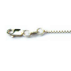 Zilveren ketting venetiaans 1.1 mm in diverse lengtes