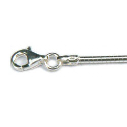 Zilveren ketting omegacollier 1.6 mm