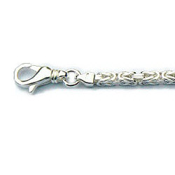 Zilveren koningsketting 3 mm