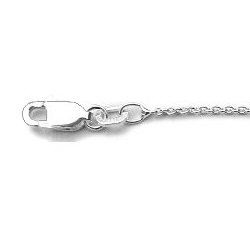Zilveren anker ketting 1.3 mm breed
