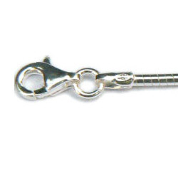 Zilveren omega-collier 1.75 mm dik