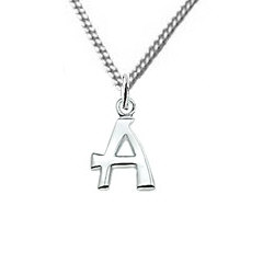 Zilveren hanger collectie A