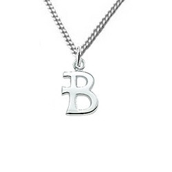 Zilveren hanger collectie B