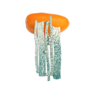 Handgemaakte zilveren hanger El otro lado by Flamenco