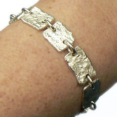 Handgemaakte zilveren armband Mina de plata by Flamenco