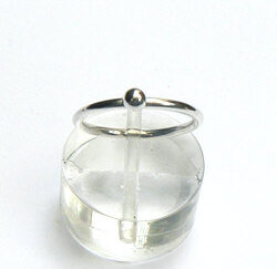 Zilveren ring aanschuiven 1.5 mm bal