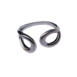 Zilveren ring lussen