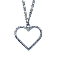 Handgemaakte zilveren hanger gehamerd van atelier Flamenco