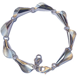 Handgemaakte zilveren armband Viva la vida van atelier Flamenco 2015 2026