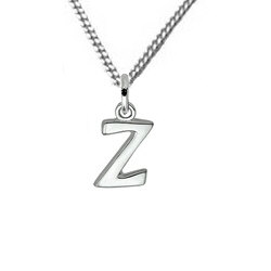 Zilveren hanger Z collectie