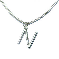 Zilveren hanger Pura N